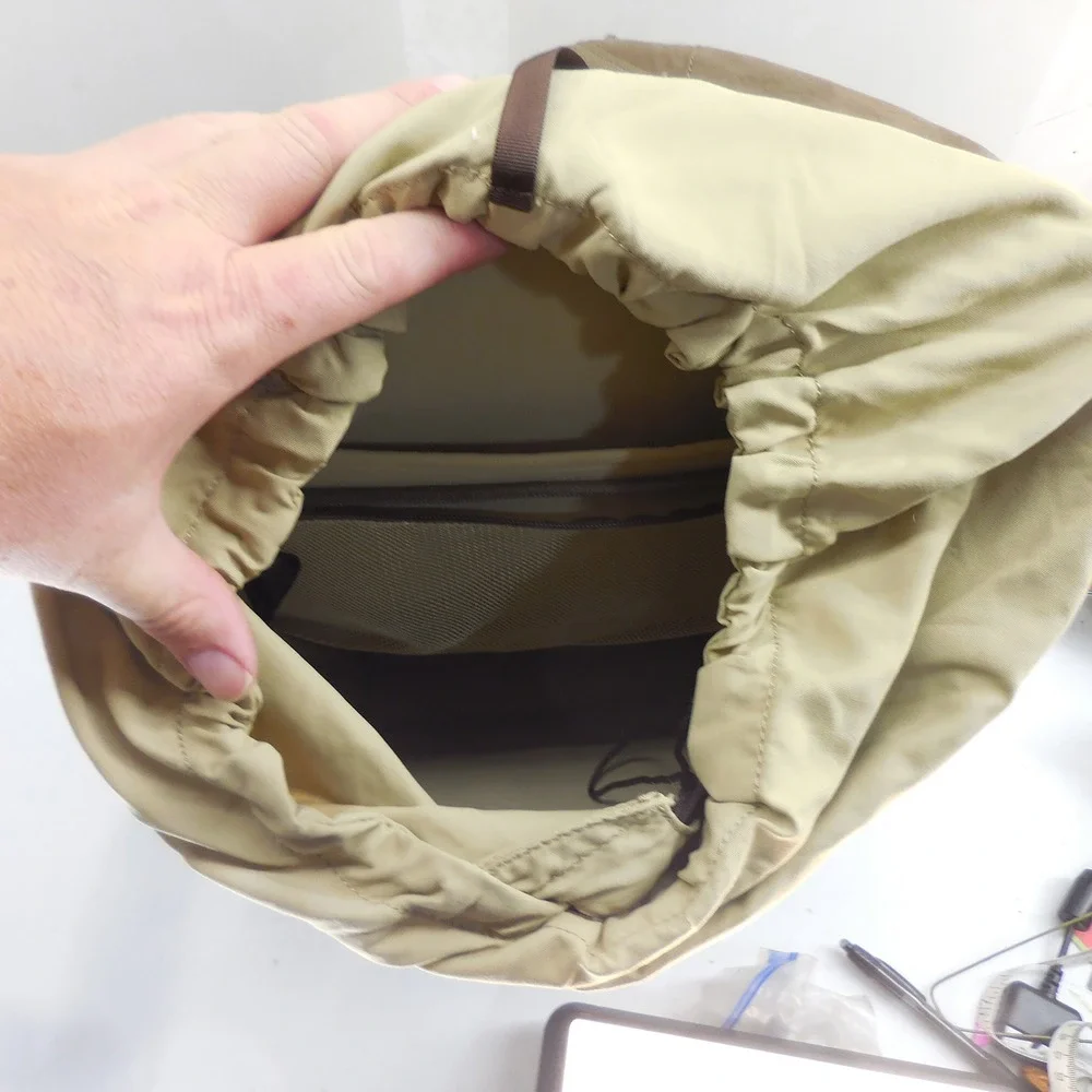 Kuhl Konflux 25L Endurawax Waxed Canvas Backpack Travel Bag Khaki Brown